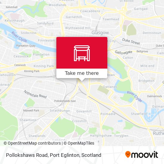 Pollokshaws Road, Port Eglinton map