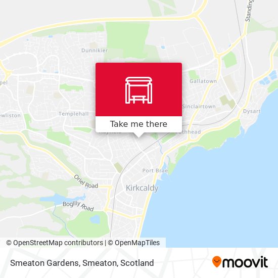 Smeaton Gardens, Smeaton map