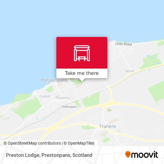 Preston Lodge, Prestonpans map