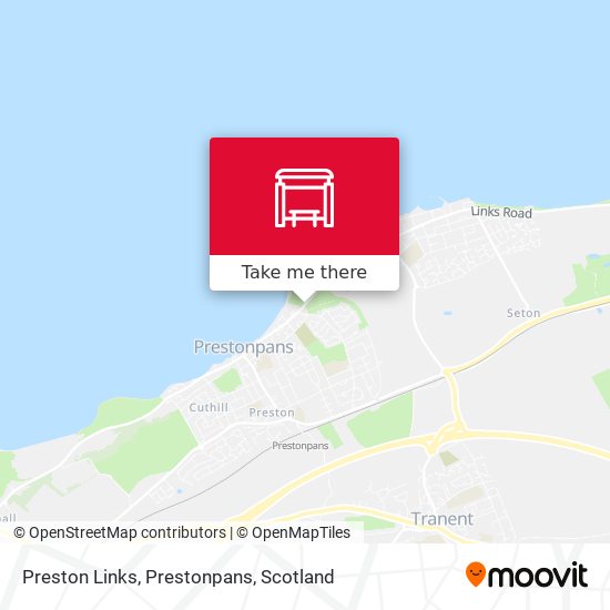 Preston Links, Prestonpans map