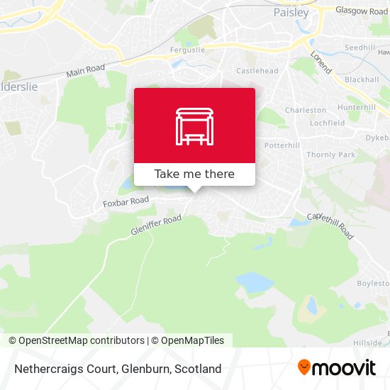 Nethercraigs Court, Glenburn map
