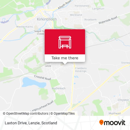 Laxton Drive, Lenzie map