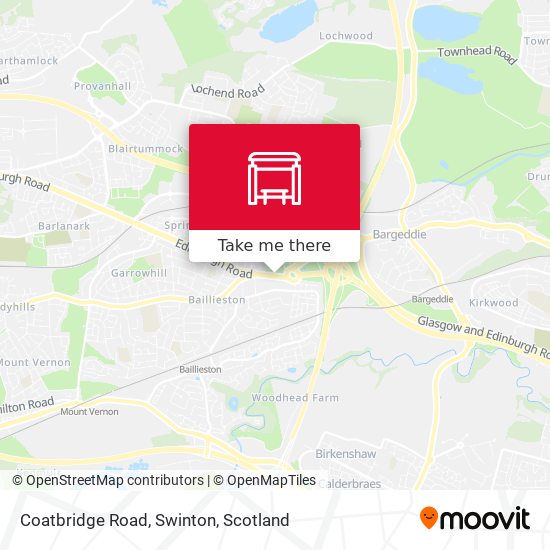 Coatbridge Road, Swinton map
