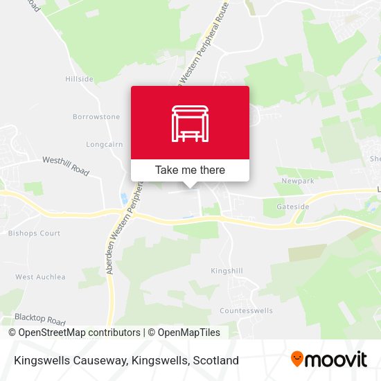 Kingswells Causeway, Kingswells map