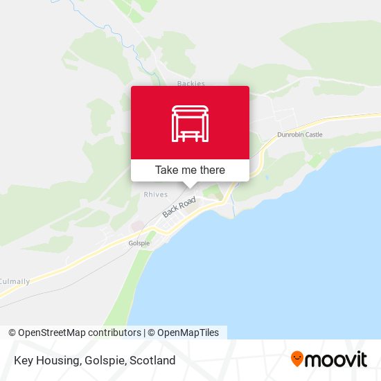 Key Housing, Golspie map