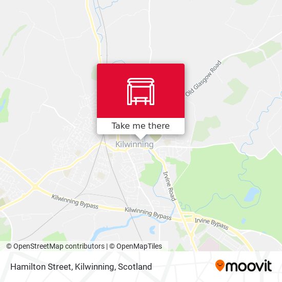 Hamilton Street, Kilwinning map