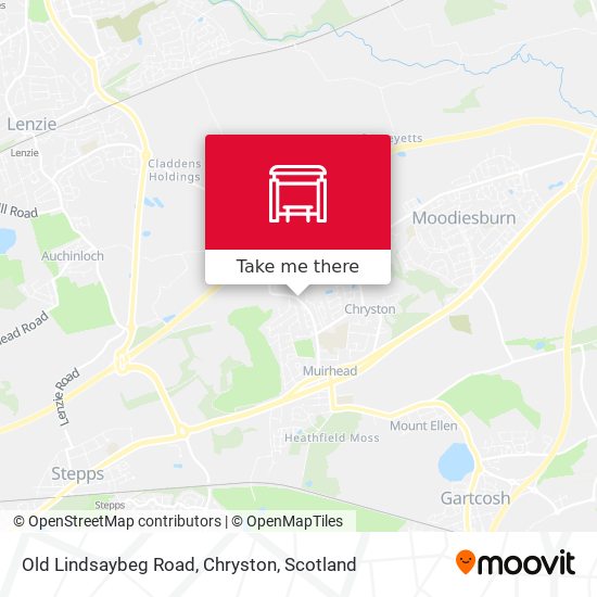 Old Lindsaybeg Road, Chryston map