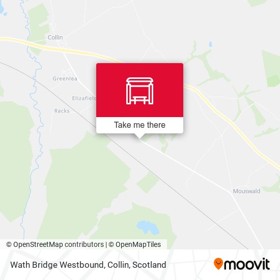 Wath Bridge Westbound, Collin map