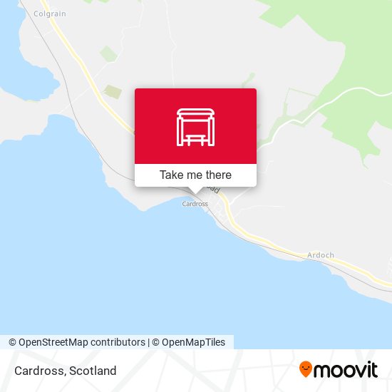 Cardross map