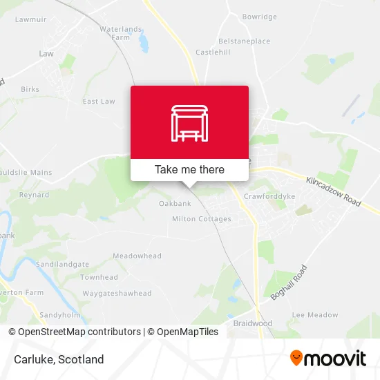 Carluke map