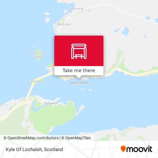 Kyle Of Lochalsh map