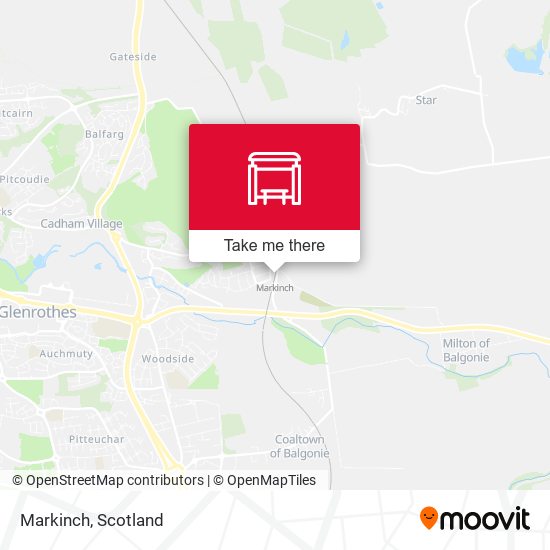 Markinch map