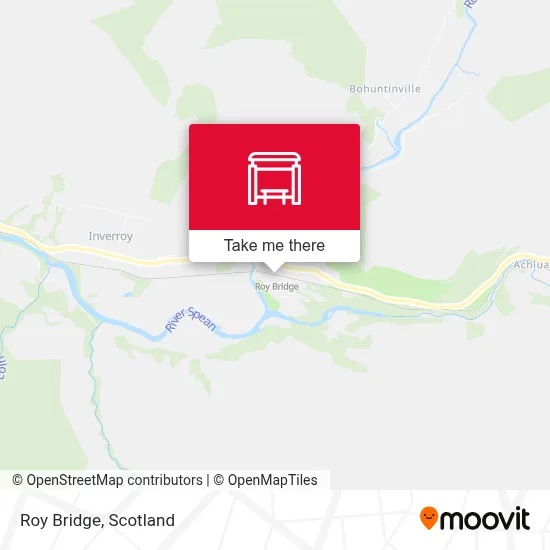 Roy Bridge map