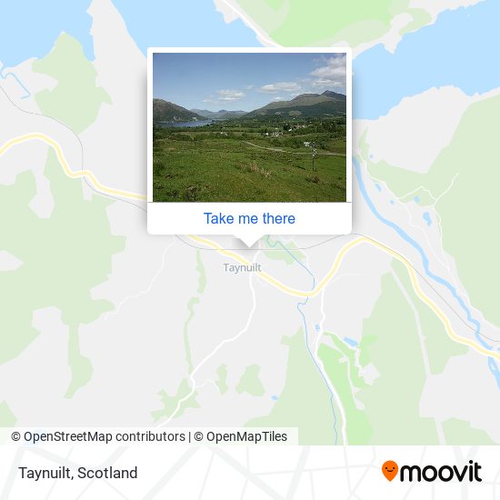 Taynuilt map