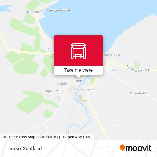 Thurso map