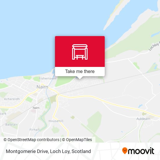Montgomerie Drive, Loch Loy map