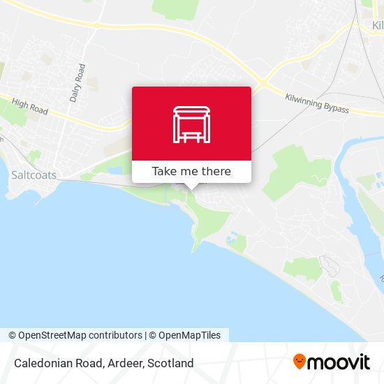 Caledonian Road, Ardeer map