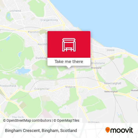 Bingham Crescent, Bingham map