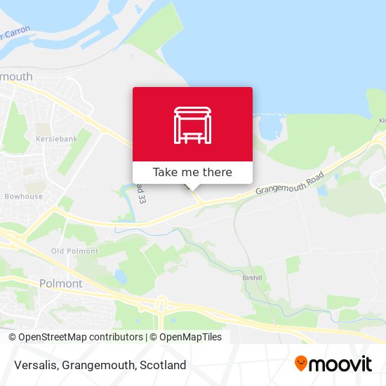 Versalis, Grangemouth map