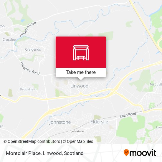 Montclair Place, Linwood map