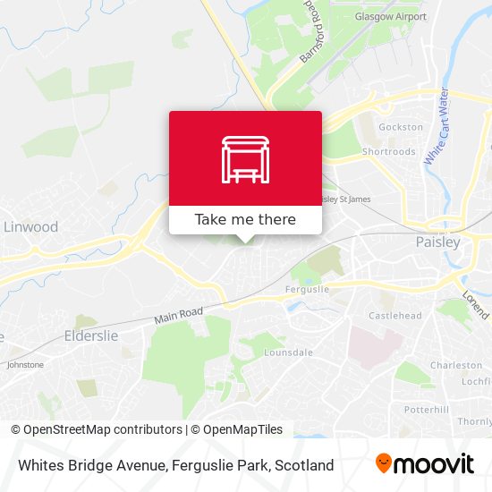Whites Bridge Avenue, Ferguslie Park map