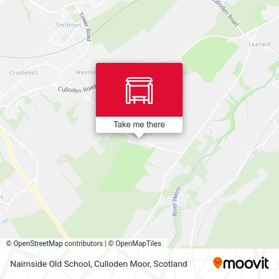 How to get to Nairnside Old School, Culloden Moor in Scotland by bus or ...