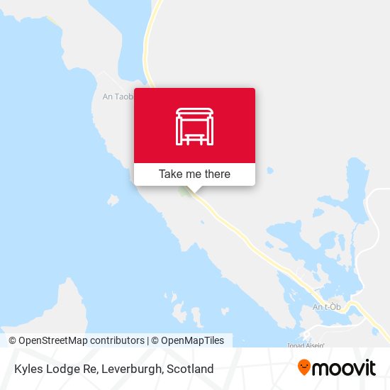 Kyles Lodge Re, Leverburgh map