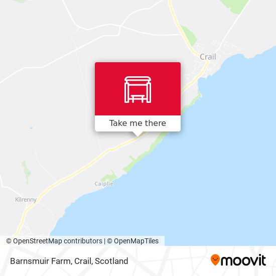 Barnsmuir Farm, Crail map