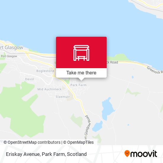 Eriskay Avenue, Park Farm map