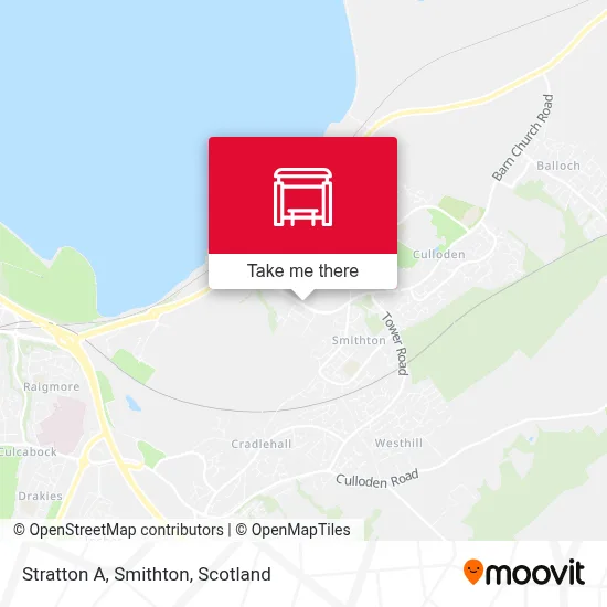 Stratton A, Smithton map