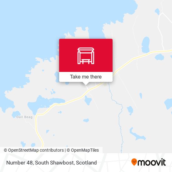 Number 48, South Shawbost map