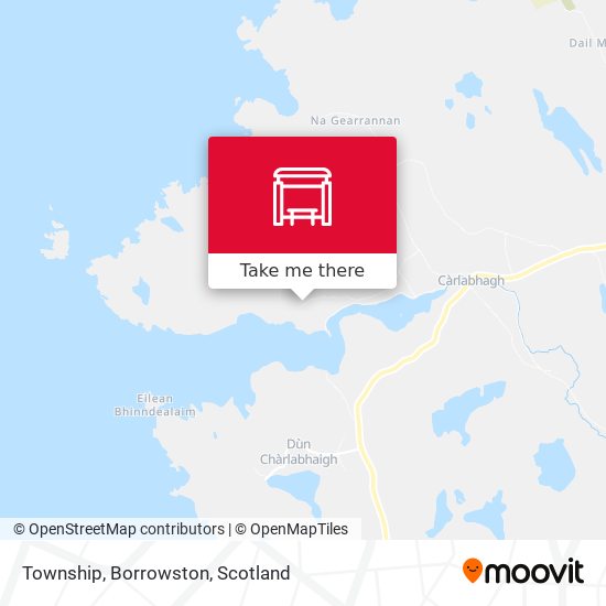Township, Borrowston map