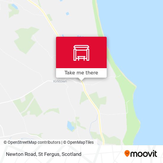 Newton Road, St Fergus map