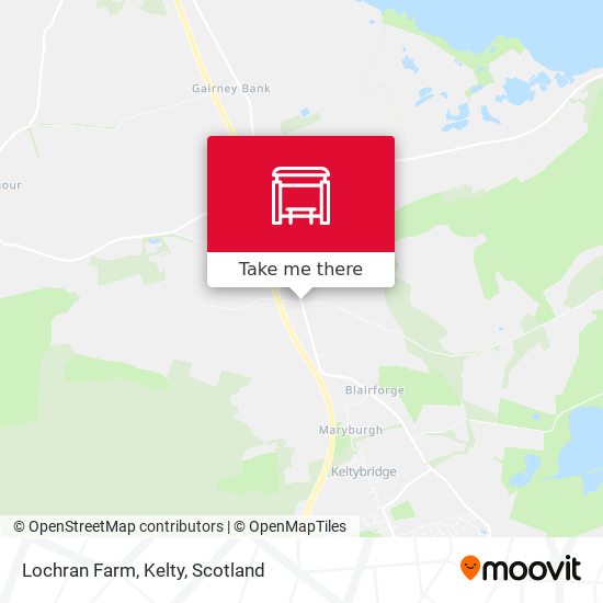 Lochran Farm, Kelty map
