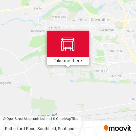 Rutherford Road, Southfield map