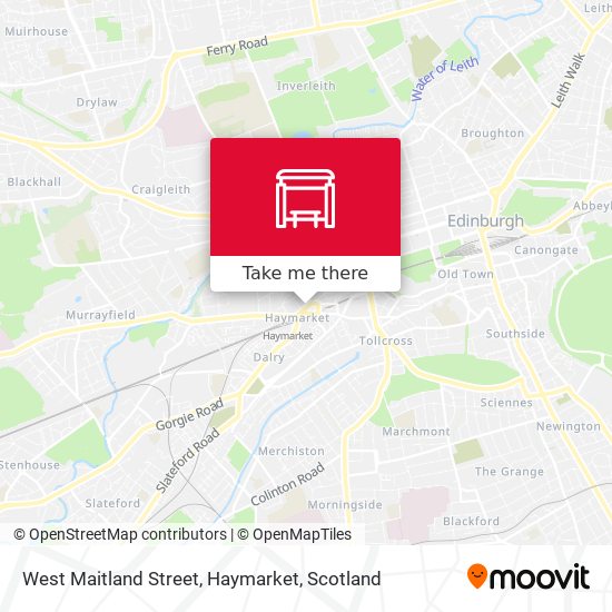 West Maitland Street, Haymarket map
