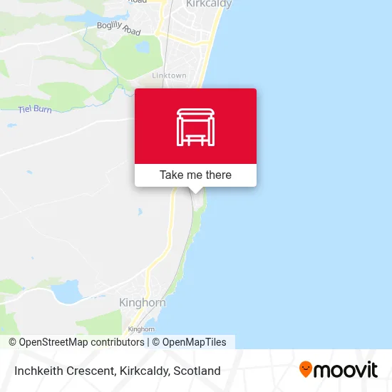 Inchkeith Crescent, Kirkcaldy map