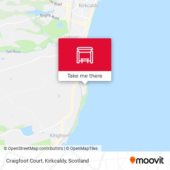 Craigfoot Court, Kirkcaldy map