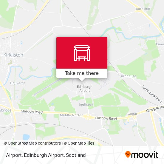 Airport, Edinburgh Airport map