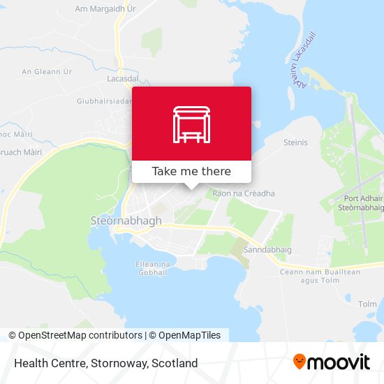 Health Centre, Stornoway map