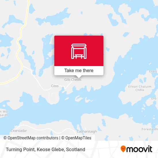 Turning Point, Keose Glebe map