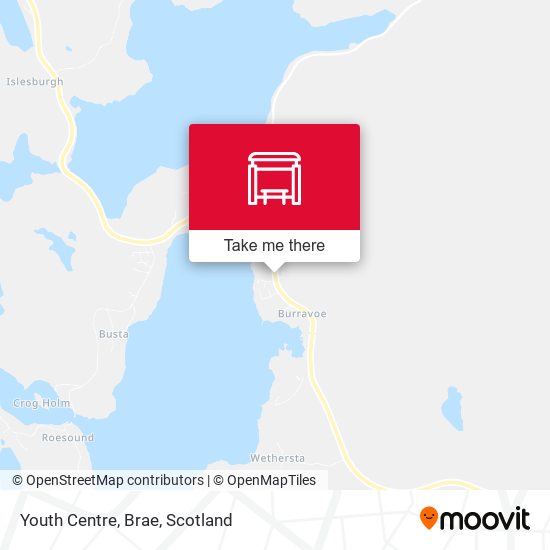 Youth Centre, Brae map