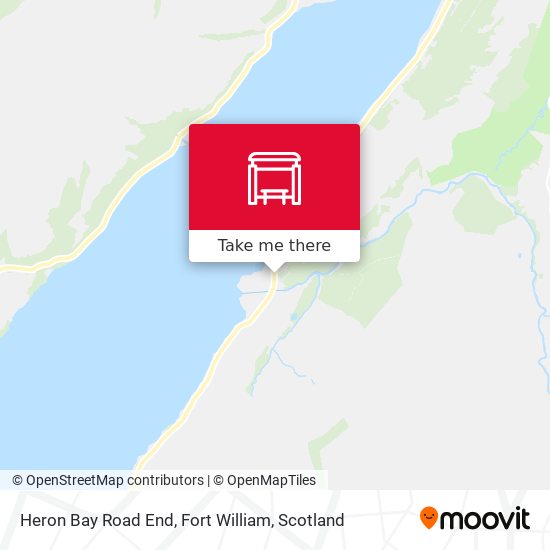 Heron Bay Road End, Fort William map