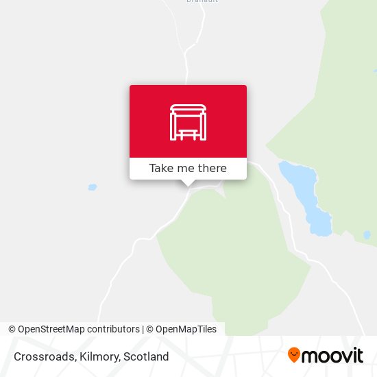 Crossroads, Kilmory map