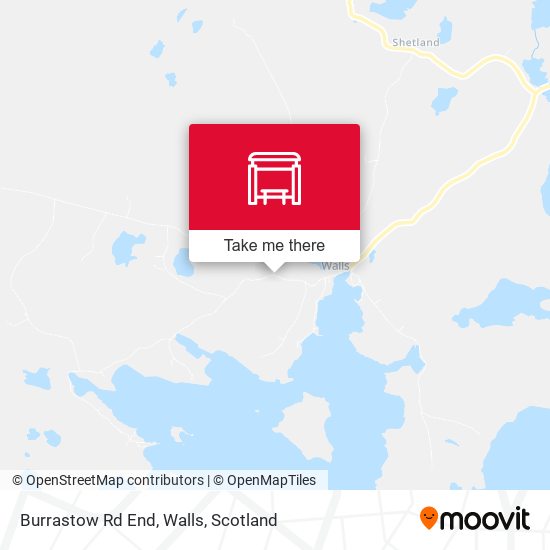 Burrastow Rd End, Walls map