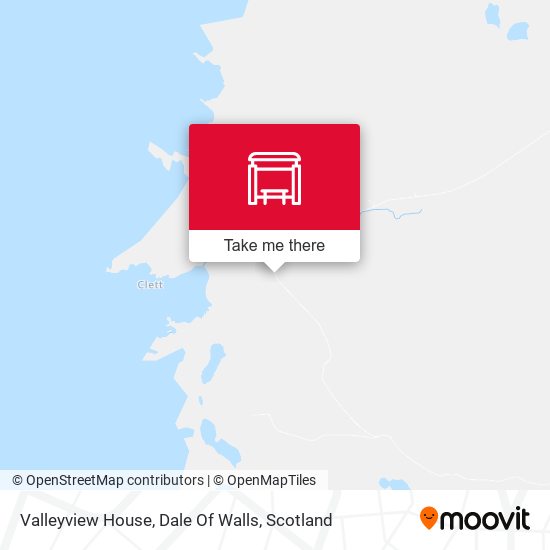 Valleyview House, Dale Of Walls map