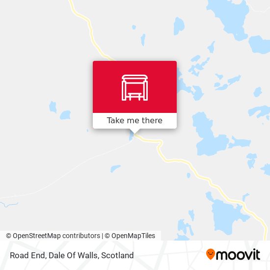 Road End, Dale Of Walls map
