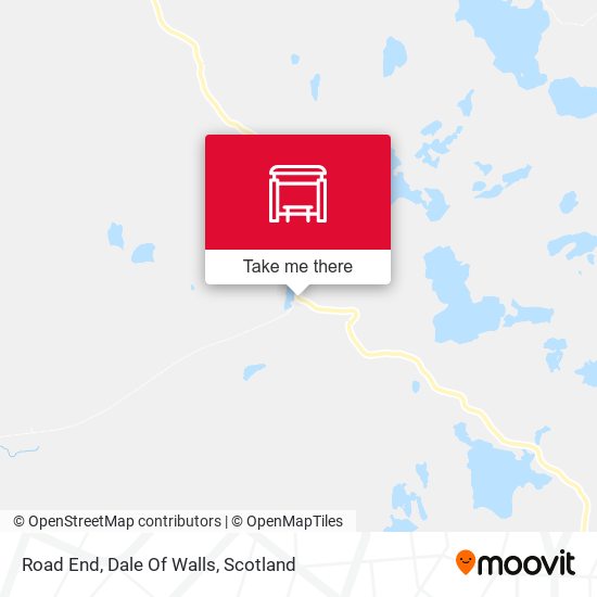 Road End, Dale Of Walls map