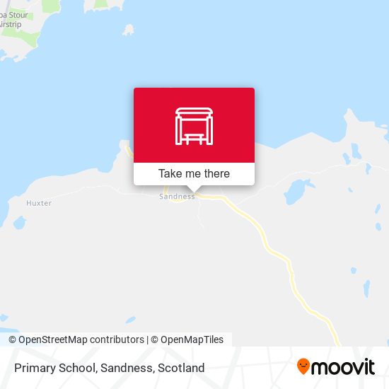 Primary School, Sandness map
