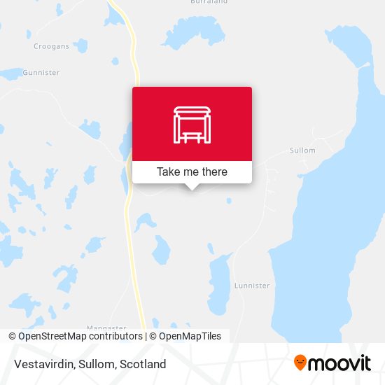 Vestavirdin, Sullom map